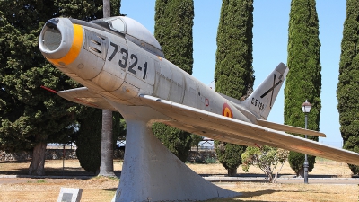 Photo ID 231733 by Fernando Sousa. Spain Air Force North American F 86F Sabre, C 5 199