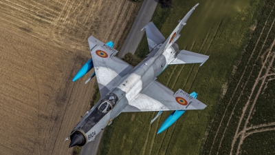 Photo ID 231835 by Hans Antonissen. Romania Air Force Mikoyan Gurevich MiG 21MF 75 Lancer C, 6824