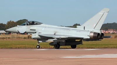 Photo ID 232210 by Carl Brent. UK Air Force Eurofighter Typhoon FGR4, ZK438
