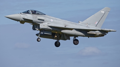 Photo ID 232452 by Rainer Mueller. UK Air Force Eurofighter Typhoon FGR4, ZK436