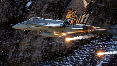 Photo ID 233038 by Martin Thoeni - Powerplanes. Switzerland Air Force McDonnell Douglas F A 18C Hornet, J 5011