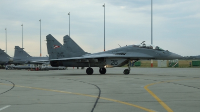 Photo ID 26539 by Péter Miletits. Hungary Air Force Mikoyan Gurevich MiG 29UB 9 51, 26