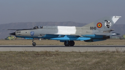 Photo ID 233630 by Alexandru Chirila. Romania Air Force Mikoyan Gurevich MiG 21MF 75 Lancer C, 6840
