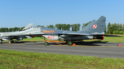 Photo ID 233765 by Aldo Bidini. Poland Air Force Mikoyan Gurevich MiG 29G 9 12A, 4122