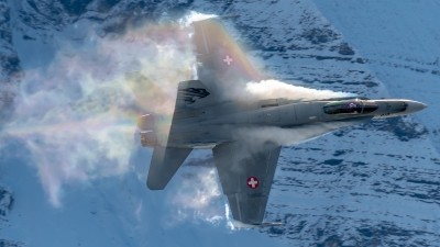 Photo ID 233924 by Martin Thoeni - Powerplanes. Switzerland Air Force McDonnell Douglas F A 18C Hornet, J 5018