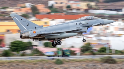 Photo ID 233968 by Bartolomé Fernández. Spain Air Force Eurofighter C 16 Typhoon EF 2000S, C 16 45