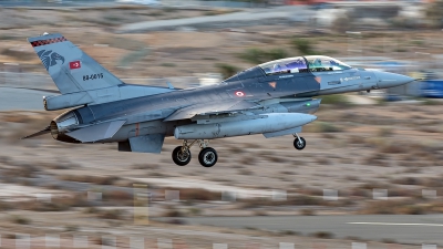 Photo ID 233929 by Bartolomé Fernández. Turkey Air Force General Dynamics F 16D Fighting Falcon, 88 0015