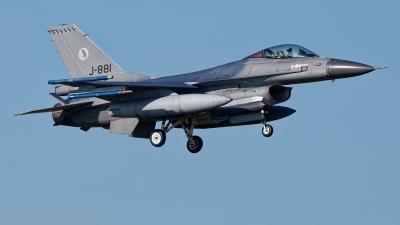 Photo ID 234064 by Rainer Mueller. Netherlands Air Force General Dynamics F 16AM Fighting Falcon, J 881