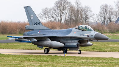 Photo ID 234283 by Jan Eenling. Netherlands Air Force General Dynamics F 16AM Fighting Falcon, J 514