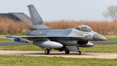 Photo ID 234290 by Jan Eenling. Netherlands Air Force General Dynamics F 16AM Fighting Falcon, J 201