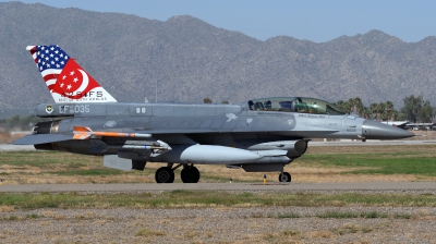 Photo ID 234382 by Hans-Werner Klein. Singapore Air Force General Dynamics F 16D Fighting Falcon, 96 5035