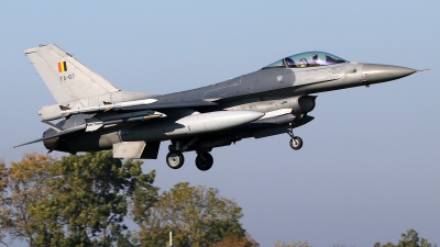 Photo ID 234546 by Mark Broekhans. Belgium Air Force General Dynamics F 16AM Fighting Falcon, FA 87