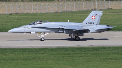 Photo ID 234798 by Milos Ruza. Switzerland Air Force McDonnell Douglas F A 18C Hornet, J 5005
