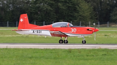 Photo ID 234862 by Milos Ruza. Switzerland Air Force Pilatus NCPC 7 Turbo Trainer, A 931