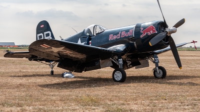 Photo ID 234897 by Jan Eenling. Private Red Bull Vought F4U 4 Corsair, OE EAS