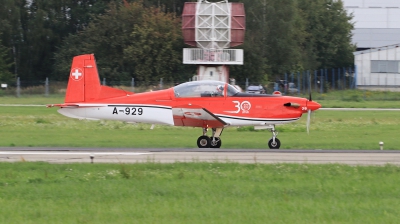 Photo ID 234997 by Milos Ruza. Switzerland Air Force Pilatus NCPC 7 Turbo Trainer, A 929