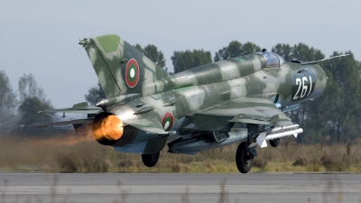 Photo ID 26601 by Anton Balakchiev. Bulgaria Air Force Mikoyan Gurevich MiG 21bis, 261