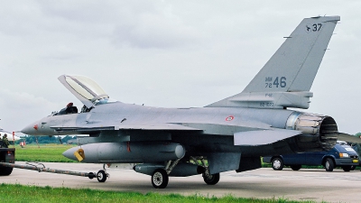 Photo ID 235866 by Jan Eenling. Italy Air Force General Dynamics F 16A ADF Fighting Falcon, MM7246