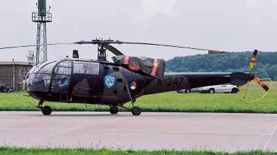 Photo ID 235821 by Jan Eenling. Netherlands Air Force Aerospatiale SA 316B Alouette III, A 247