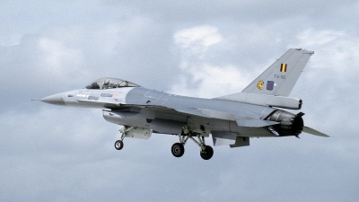 Photo ID 235993 by Joop de Groot. Belgium Air Force General Dynamics F 16A Fighting Falcon, FA 92