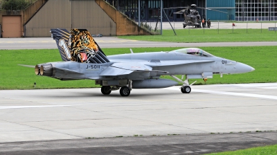 Photo ID 236134 by Milos Ruza. Switzerland Air Force McDonnell Douglas F A 18C Hornet, J 5011