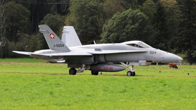 Photo ID 236286 by Milos Ruza. Switzerland Air Force McDonnell Douglas F A 18C Hornet, J 5004