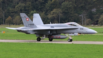 Photo ID 236640 by Milos Ruza. Switzerland Air Force McDonnell Douglas F A 18C Hornet, J 5006