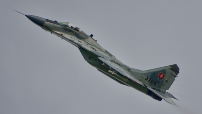 Photo ID 236310 by Radim Spalek. Slovakia Air Force Mikoyan Gurevich MiG 29A 9 12A, 3709