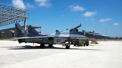 Photo ID 236361 by Aldo Bidini. Poland Air Force Mikoyan Gurevich MiG 29A 9 12A, 67