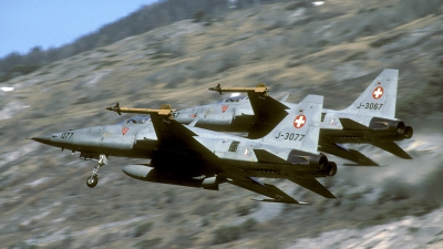 Photo ID 26745 by Joop de Groot. Switzerland Air Force Northrop F 5E Tiger II, J 3077