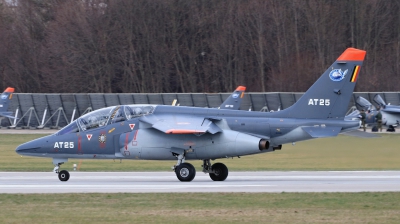 Photo ID 236904 by Milos Ruza. Belgium Air Force Dassault Dornier Alpha Jet 1B, AT25