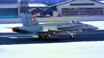 Photo ID 237945 by Sven Zimmermann. Switzerland Air Force McDonnell Douglas F A 18C Hornet, J 5019