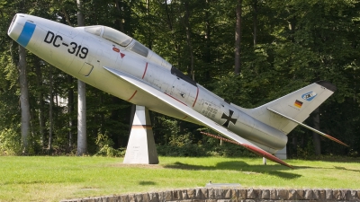 Photo ID 26888 by Jörg Pfeifer. Germany Air Force Republic F 84F Thunderstreak, DC 319