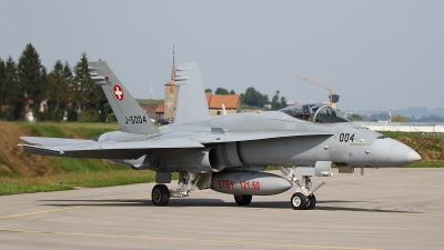 Photo ID 238183 by Ludwig Isch. Switzerland Air Force McDonnell Douglas F A 18C Hornet, J 5004