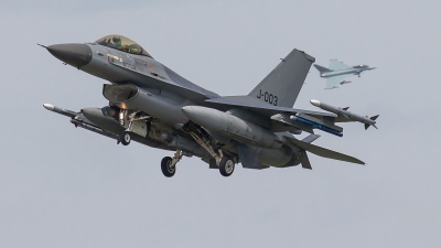 Photo ID 238307 by Sascha Gaida. Netherlands Air Force General Dynamics F 16AM Fighting Falcon, J 003