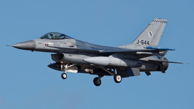 Photo ID 238779 by Rainer Mueller. Netherlands Air Force General Dynamics F 16AM Fighting Falcon, J 644