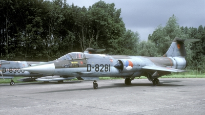 Photo ID 26944 by Joop de Groot. Netherlands Air Force Lockheed F 104G Starfighter, D 8281