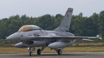 Photo ID 26956 by Johnny Cuppens. Belgium Air Force General Dynamics F 16BM Fighting Falcon, FB 14