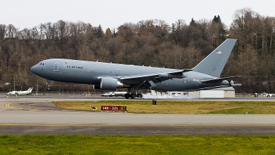 Photo ID 239118 by Aaron C. Rhodes. USA Air Force Boeing KC 46A Pegasus 767 200LRF, N842BA