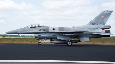 Photo ID 239309 by Aldo Bidini. Poland Air Force General Dynamics F 16C Fighting Falcon, 4040