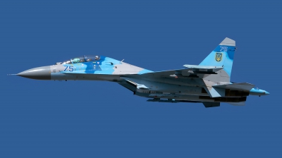 Photo ID 240016 by Vladimir Vorobyov. Ukraine Air Force Sukhoi Su 27UB,  