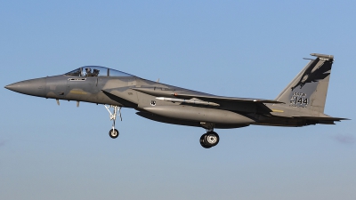 Photo ID 240808 by Matt Varley. USA Air Force McDonnell Douglas F 15C Eagle, 86 0144