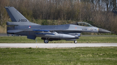 Photo ID 241715 by Peter Boschert. Netherlands Air Force General Dynamics F 16AM Fighting Falcon, J 003