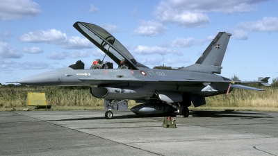 Photo ID 242434 by Joop de Groot. Denmark Air Force General Dynamics F 16B Fighting Falcon, ET 022