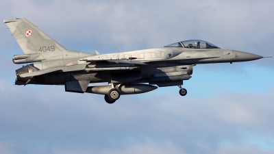 Photo ID 242911 by Aldo Bidini. Poland Air Force General Dynamics F 16C Fighting Falcon, 4049