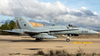 Photo ID 242879 by Aldo Bidini. Spain Air Force McDonnell Douglas C 15 Hornet EF 18A, C 15 66