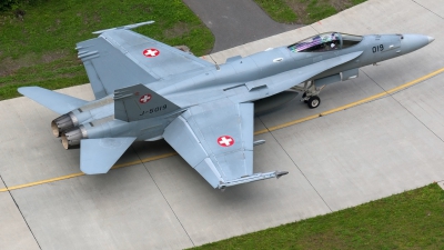 Photo ID 242935 by Neil Dunridge. Switzerland Air Force McDonnell Douglas F A 18C Hornet, J 5019