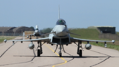 Photo ID 242949 by Paul Newbold. UK Air Force Eurofighter Typhoon FGR4, ZK437