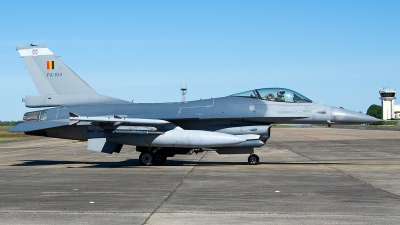 Photo ID 243039 by Aldo Bidini. Belgium Air Force General Dynamics F 16AM Fighting Falcon, FA 104