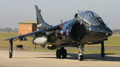 Photo ID 27336 by Rich Pittman. UK Navy British Aerospace Harrier T 8, ZD990
